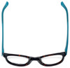 Converse Designer Eyeglasses Q014-Tortoise in Tortoise and Blue 48mm :: Custom Left & Right Lens
