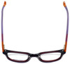 Converse Designer Eyeglasses Q005-Purple in Purple and Orange 48mm :: Rx Bi-Focal