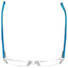 Converse Designer Reading Glasses Full-Color-Crystal in Crystal and Blue 50mm
