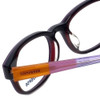 Converse Designer Reading Glasses Q005-Purple in Purple and Orange 48mm