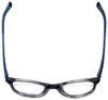Converse Designer Reading Glasses Q014-Black-Stripe in Black Stripe and Blue 48m