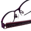 Converse Designer Eyeglasses K006-Purple in Purple 49mm :: Custom Left & Right Lens