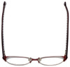 Jonathan Adler Designer Eyeglasses JA101-Bur in Burgundy 52mm :: Custom Left & Right Lens