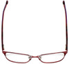 Jonathan Adler Designer Eyeglasses JA102-Red in Red 55mm :: Custom Left & Right Lens