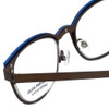 Jonathan Adler Designer Eyeglasses JA107-Brown in Brown 49mm :: Progressive