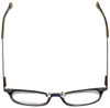 Jonathan Adler Designer Eyeglasses JA107-Brown in Brown 49mm :: Progressive