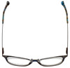 Jonathan Adler Designer Eyeglasses JA110-Brown in Brown Blue 51mm :: Progressive