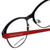 Jonathan Adler Designer Eyeglasses JA100-Black in Black 53mm :: Rx Bi-Focal