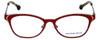 Jonathan Adler Designer Eyeglasses JA110-Burgundy in Burgundy Gold 51mm :: Rx Bi-Focal