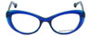 Jonathan Adler Designer Eyeglasses JA302-Blue in Blue 51mm :: Rx Bi-Focal