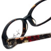 Vera Bradley Designer Eyeglasses Addison-MRG in Mocha Rouge 53mm :: Progressive