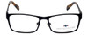 Argyleculture Designer Eyeglasses Calloway in Black Navy 55mm :: Progressive