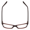 2000 and Beyond Designer Eyeglasses 3059-MBRN in Matte Brown 55mm :: Custom Left & Right Lens