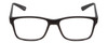 2000 and Beyond Designer Eyeglasses 3059-MBLK in Matte Black 55mm :: Rx Single Vision