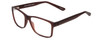 2000 and Beyond Designer Eyeglasses 3059-MBRN in Matte Brown 55mm :: Progressive