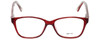 Metro Designer Eyeglasses Metro-23-Wine in Wine 47mm :: Rx Single Vision