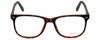 Metro Designer Reading Glasses Metro-35-Tort in Dark Tortoise Matte 53mm