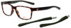 Nike Designer Eyeglasses Nike-7091-INT-200 in Matte Tortoise 54mm :: Rx Single Vision