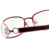 Calabria Designer Eyeglasses 838 Red :: CUSTOM-L-R