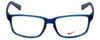 Nike Designer Eyeglasses Nike-7095-415 in Matte Navy Midnight 54mm :: Custom Left & Right Lens