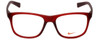 Nike Designer Eyeglasses Nike-7097-611 in Matte Team Red 54mm :: Custom Left & Right Lens