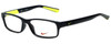 Nike Designer Reading Glasses 5534-015 in Black Volt 48mm