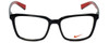 Nike Designer Reading Glasses 7096-005 in Black Red 53mm