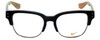 Nike Designer Eyeglasses Nike-35KD-001 in Matte Black Gunmetal 55mm :: Custom Left & Right Lens