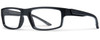 Smith Optics Designer Eyeglasses Vagabond in Matte Black 55mm :: Rx Single Vision