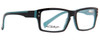 Smith Optics Designer Eyeglasses Wainwright in Black Blue 55mm :: Rx Single Vision