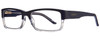 Smith Optics Designer Eyeglasses Rhodes in Blue Crystal 56mm :: Rx Bi-Focal