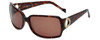 Charriol Designer Sunglasses in Tortoise Frame & Amber Lens (PC8057-C2)