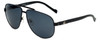 Charriol Designer Sunglasses in Black Frame & Grey Lens (PC8067-C1)
