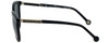 Carolina Herrera Designer Sunglasses SHE703-0700 in Black Gold Ivory White Grey