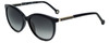 Carolina Herrera Designer Sunglasses SHE703-0700 in Black Gold Ivory White Grey