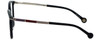 Carolina Herrera Designer Eyeglasses VHE669K-0700 in Black 53mm :: Rx Single Vision