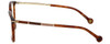 Carolina Herrera Designer Eyeglasses VHE669K-08XW in Tortoise 53mm :: Rx Single Vision