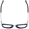 Carolina Herrera Designer Eyeglasses VHE092K-579Y in Navy Gunmetal 52mm :: Progressive