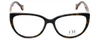 Carolina Herrera Designer Eyeglasses VHE710K-722Y in Dark Havana 53mm :: Rx Bi-Focal