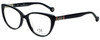 Carolina Herrera Designer Reading Glasses VHE710K-700Y in Black 53mm