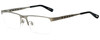 Chopard Designer Eyeglasses VCHA98M-0Q39 in Silver 57mm :: Custom Left & Right Lens