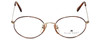 Etienne Aigner Designer Eyeglasses EA-3-2-49 in Demi Amber Gold 49mm :: Rx Bi-Focal