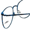 Liberty Optical Designer Eyeglasses LA-4C-4-53 in Blue Marble 53mm :: Rx Single Vision
