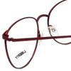 Liberty Optical Designer Eyeglasses LA-4C-7 in Antique Red 55mm :: Rx Bi-Focal