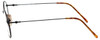 Calabria Designer Eyeglasses Seb-782 in Tortoise Black 48mm :: Custom Left & Right Lens