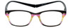 Magz Designer Eyeglasses Greenwich in Multi Black 50mm :: Custom Left & Right Lens