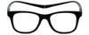 Magz Designer Eyeglasses Chelsea in Black 50mm :: Progressive