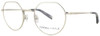 Kendall + Kylie Designer Reading Glasses Ivy KKO116-718 in Gold 47mm
