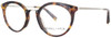 Kendall + Kylie Designer Eyeglasses Rae KKO111-215 in Dark Tortoise 48mm :: Custom Left & Right Lens