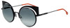 Fendi Designer Sunglasses FF0177-003 in Matte Black 53mm